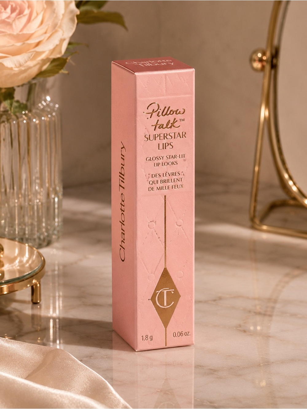 Charlotte Tilbury Pillow Talk Superstar Lips โ Pillow Talk ๐โจ